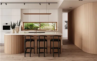 Good Quality Flexible Fluted Panels 3D Wall Panel