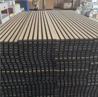 Hot Sale Sound Absorbing Acoustic Wood Slat Panels